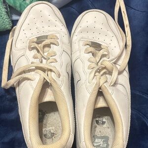 Nike Air Cream Sneakers